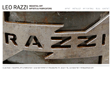 Tablet Screenshot of leorazzi.com